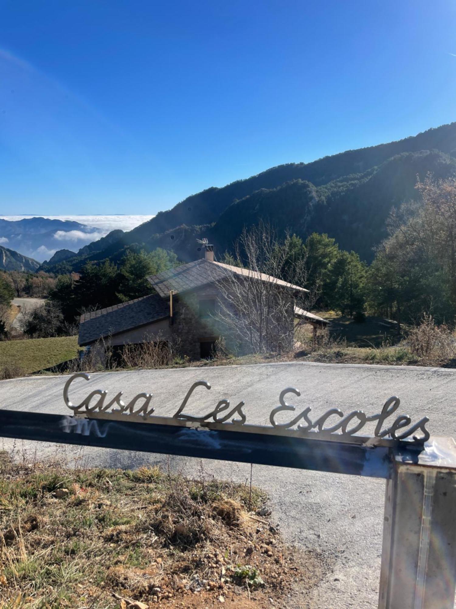Casa De Les Escoles, Espinalbet - Alberga Castellar del Riu المظهر الخارجي الصورة